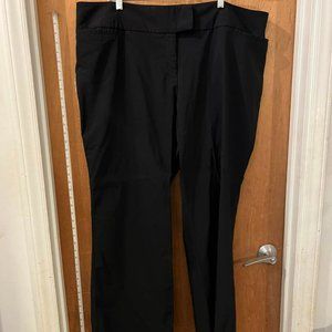 🐻Size 24W - Studio 1940 - Black Slacks W46"/L31" - Fits Like 24W	Size 6
